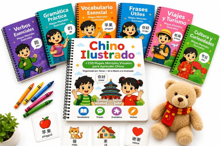Chino Ilustrado — libro de mapas mentales